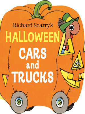 cover image of Richard Scarry's Halloween Cars and Trucks